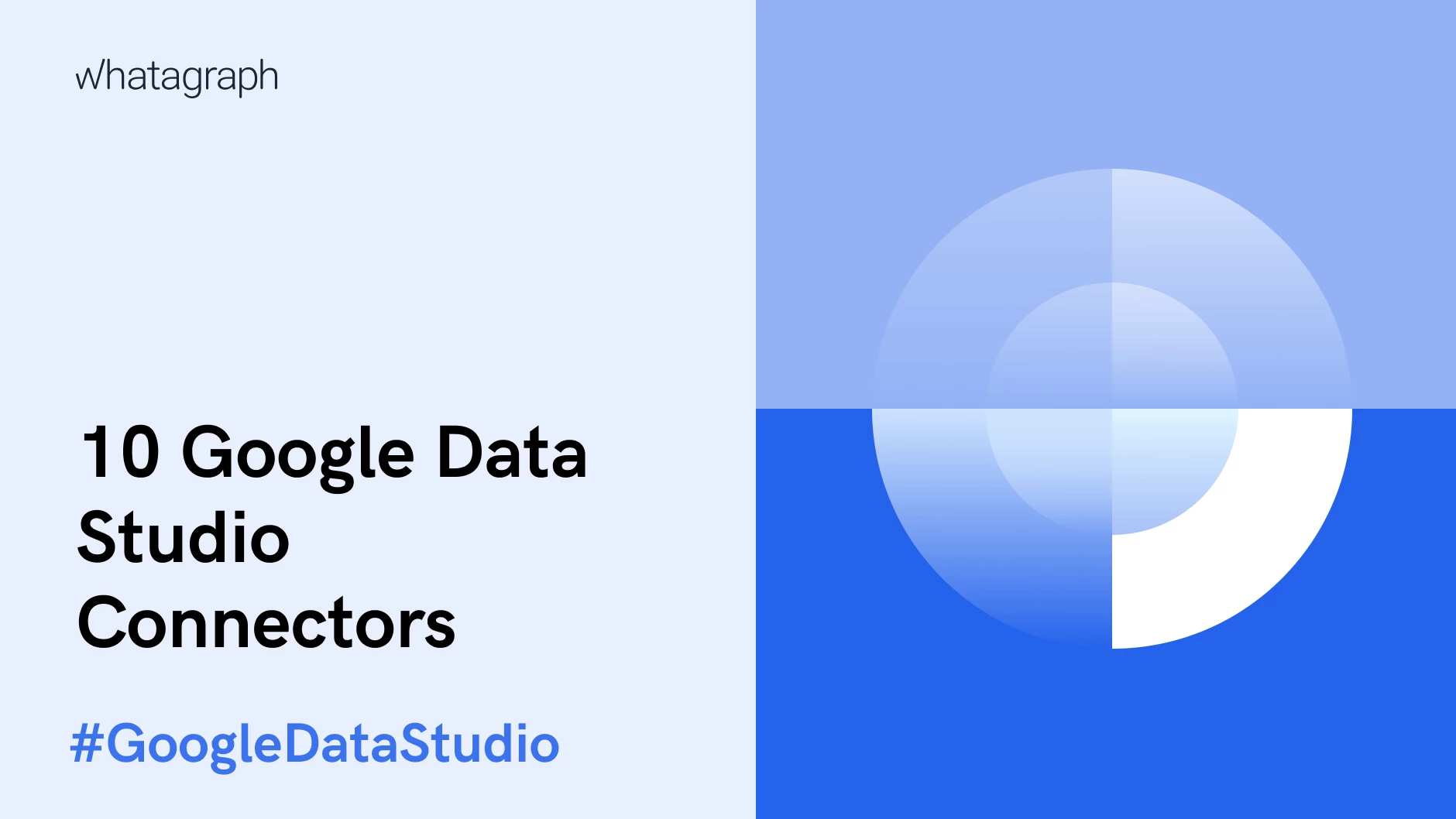 Google Data Studio connectors hub