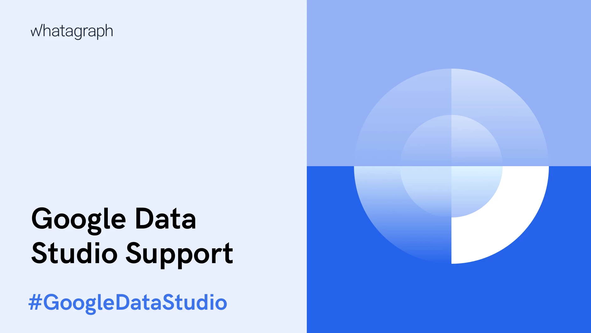 Google Data Studio Support